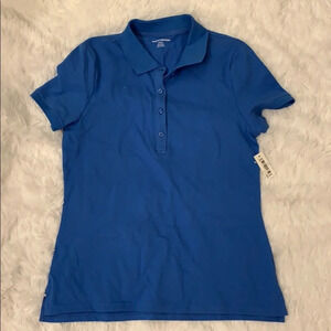 NWT Blue Polo Shirt size Small